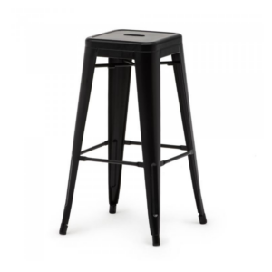 Barkruk | zwart staal